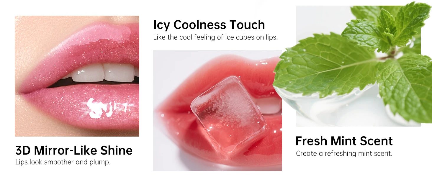 CATKIN Lip Essence Lipstick Lip Glaze Mirror Water Gloss Lip Gloss Moisturizing Glass Dudu Lip Lotion Lip Gloss 3.5g