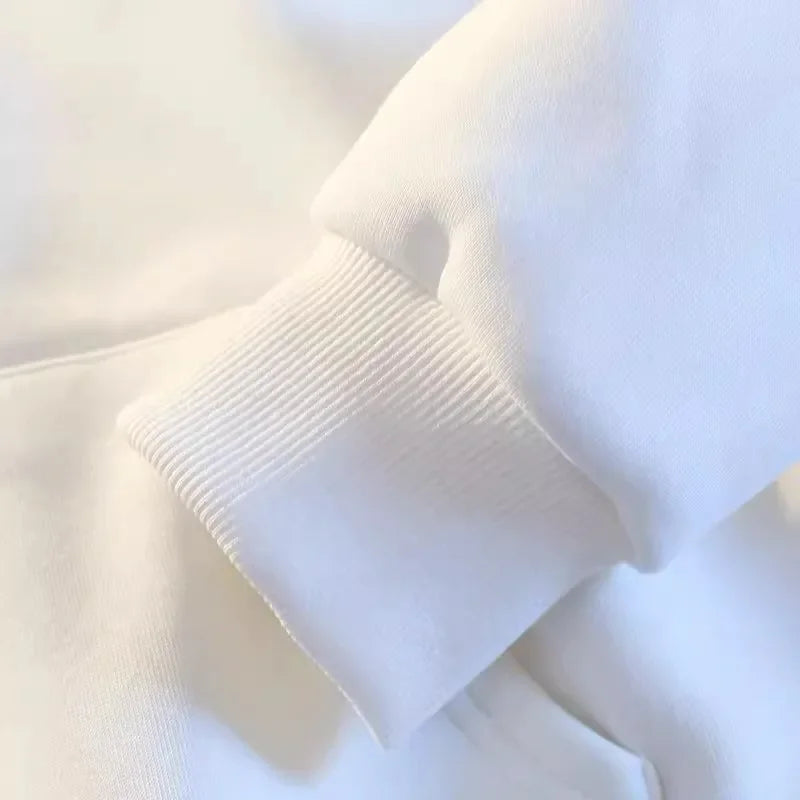 Fleece Women's Hello Ketty Hoodies Hoody Sweatshirt Cute Anime Character Pullover Autumn Winter Oversized Coats Sweats Casual