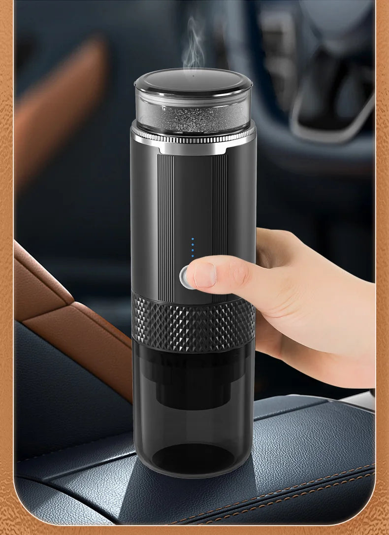 Portable Coffee Machine Coffee Maker Electric Capsule Ground Coffee Brewer Fit For Coffee Powder and Coffee Capsul Suitable