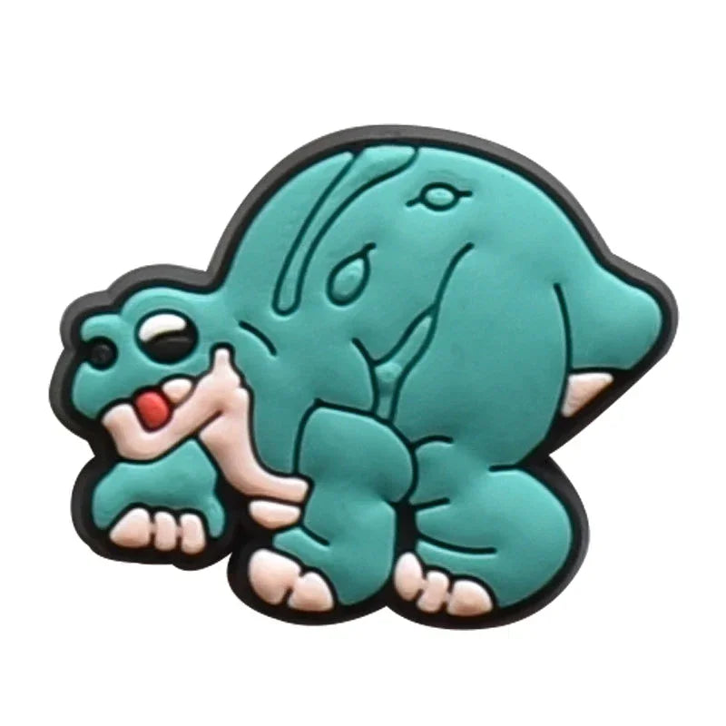 Shoe Charms for Crocs Accessories
 Allosaurus Shoes Charm for Croc Decorations Pins Men Accessory Jeans Woman Clogs Clips Badges