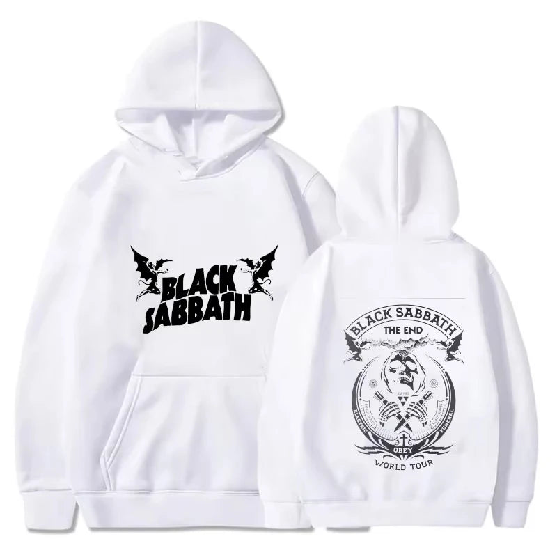 Fall Hoodie Sabbath Men's Vintage Rock Women's Casual Print Heavy Metal Band Album Concert Sabbath Music Black Sabbath Sweater
