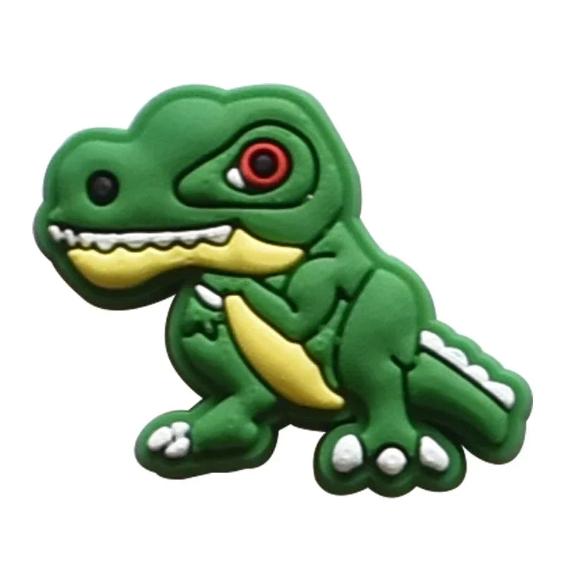 Shoe Charms for Crocs Accessories
 Allosaurus Shoes Charm for Croc Decorations Pins Men Accessory Jeans Woman Clogs Clips Badges