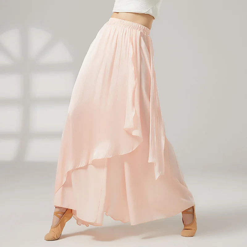 Classical Dance Practice Clothes Women Flowing Wide-leg Trousers Adult Girl Dance Costumes Modern Dance Long Pants
