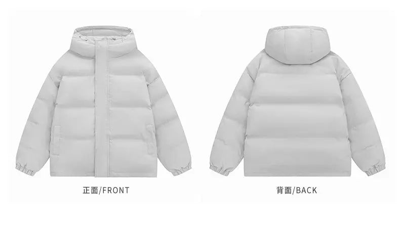 Winter Parkas Women 2024 New in Casual Solid Loose Thick Warm Jackets Hood Coats Female Down Outerwears Chaquetas Parkas Mujer