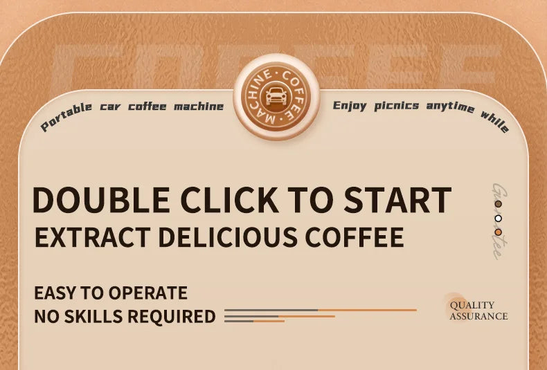 Portable Coffee Machine Coffee Maker Electric Capsule Ground Coffee Brewer Fit For Coffee Powder and Coffee Capsul Suitable