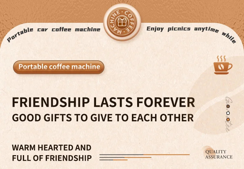 Portable Coffee Machine Coffee Maker Electric Capsule Ground Coffee Brewer Fit For Coffee Powder and Coffee Capsul Suitable