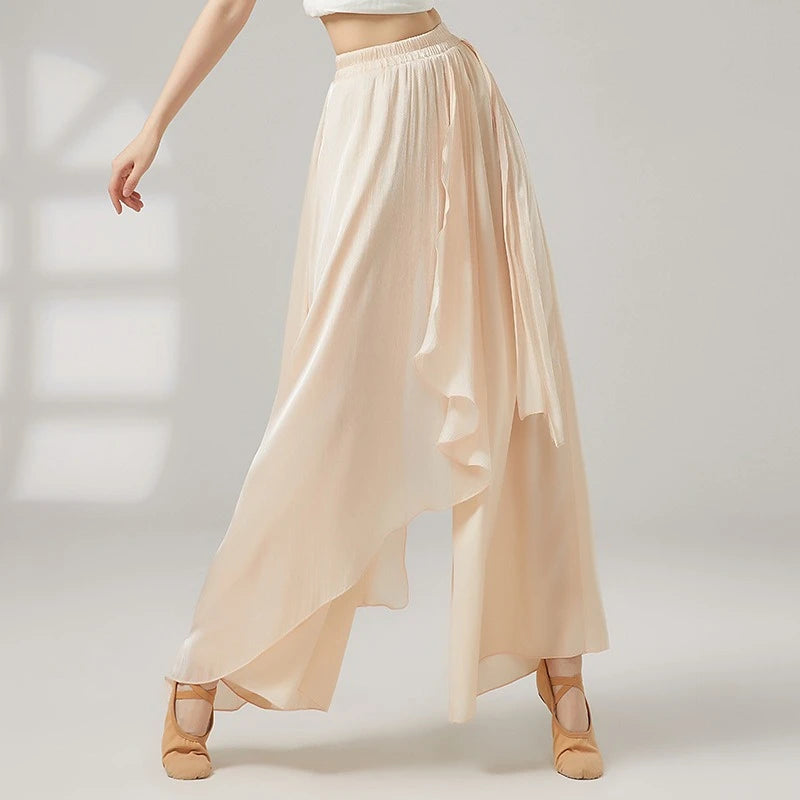Classical Dance Practice Clothes Women Flowing Wide-leg Trousers Adult Girl Dance Costumes Modern Dance Long Pants