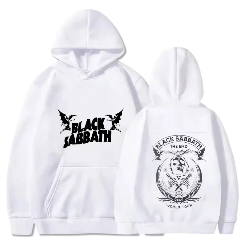 Fall Hoodie Sabbath Men's Vintage Rock Women's Casual Print Heavy Metal Band Album Concert Sabbath Music Black Sabbath Sweater