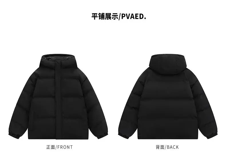 Winter Parkas Women 2024 New in Casual Solid Loose Thick Warm Jackets Hood Coats Female Down Outerwears Chaquetas Parkas Mujer