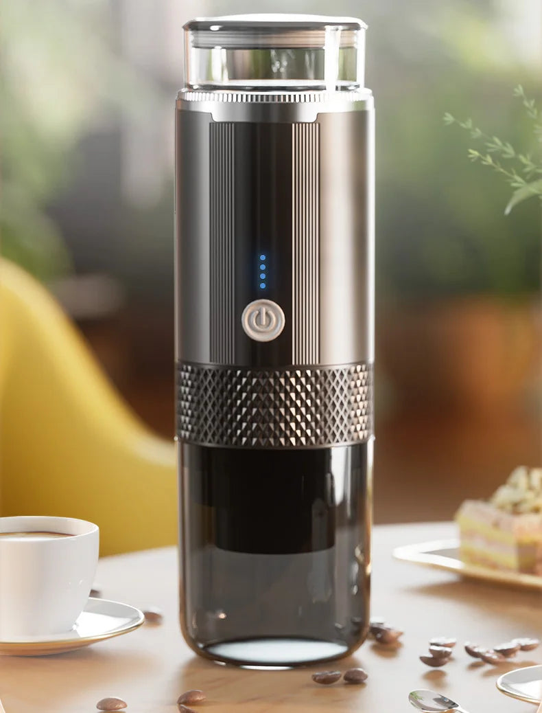 Portable Coffee Machine Coffee Maker Electric Capsule Ground Coffee Brewer Fit For Coffee Powder and Coffee Capsul Suitable