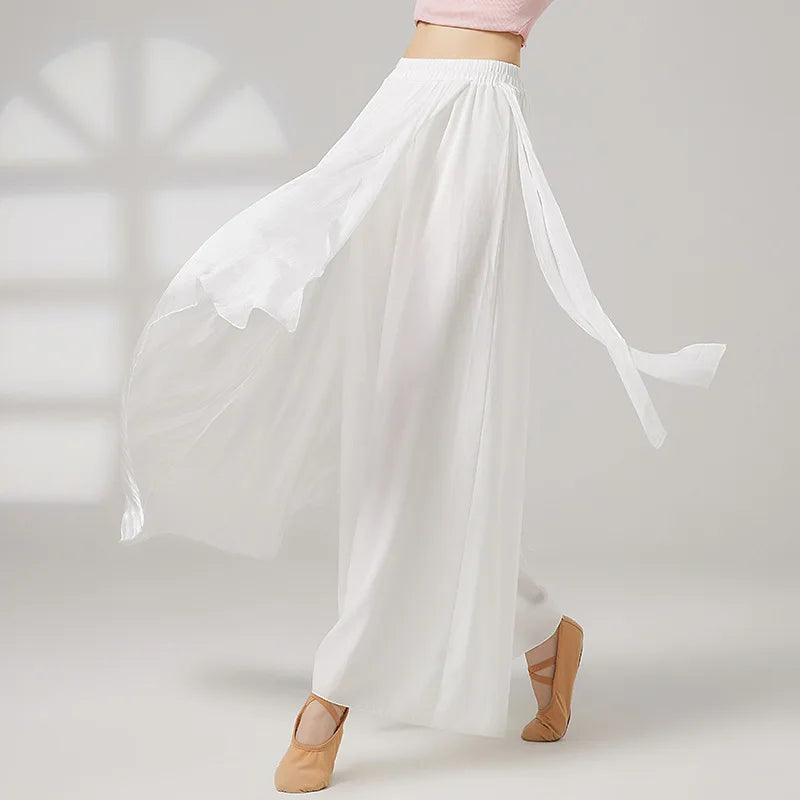 Classical Dance Practice Clothes Women Flowing Wide-leg Trousers Adult Girl Dance Costumes Modern Dance Long Pants