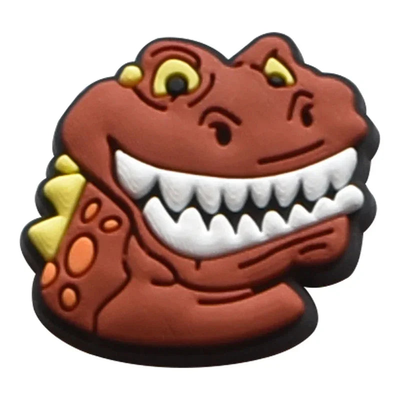 Shoe Charms for Crocs Accessories
 Allosaurus Shoes Charm for Croc Decorations Pins Men Accessory Jeans Woman Clogs Clips Badges