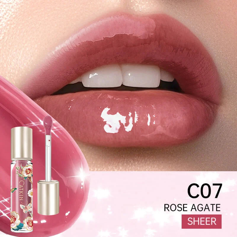 CATKIN Lip Essence Lipstick Lip Glaze Mirror Water Gloss Lip Gloss Moisturizing Glass Dudu Lip Lotion Lip Gloss 3.5g