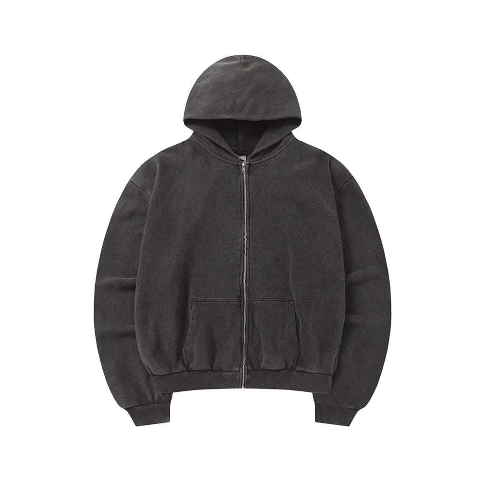 Pink Justin Bieber SKYLRK Embroidery Cardigan Hoodie Men Women High Quality 2025fw Oversized Hooded Pullover