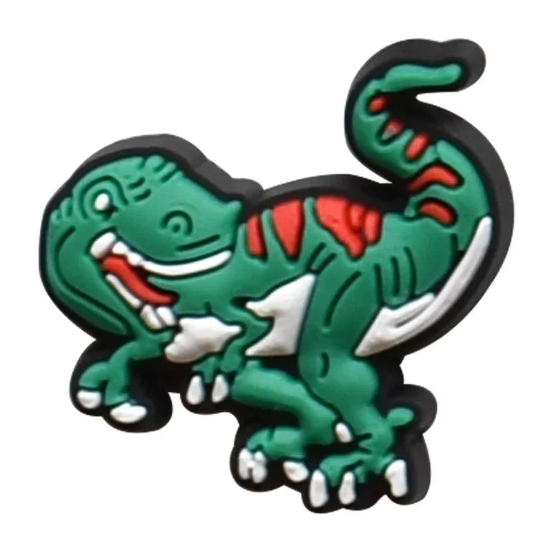 Shoe Charms for Crocs Accessories
 Allosaurus Shoes Charm for Croc Decorations Pins Men Accessory Jeans Woman Clogs Clips Badges