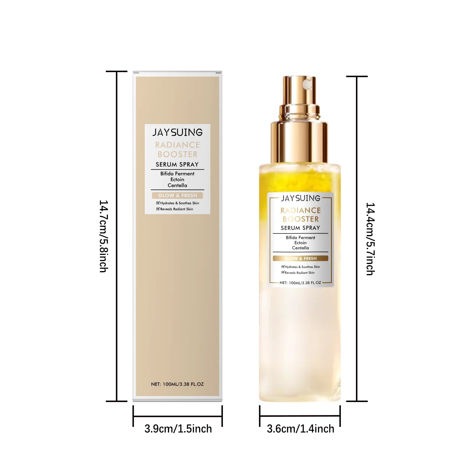 Brightening Moisturizing Soothing Spray Soothes Redness Evens Skin Tone Nourishing Refreshing Water Spray for Daily Skin Care