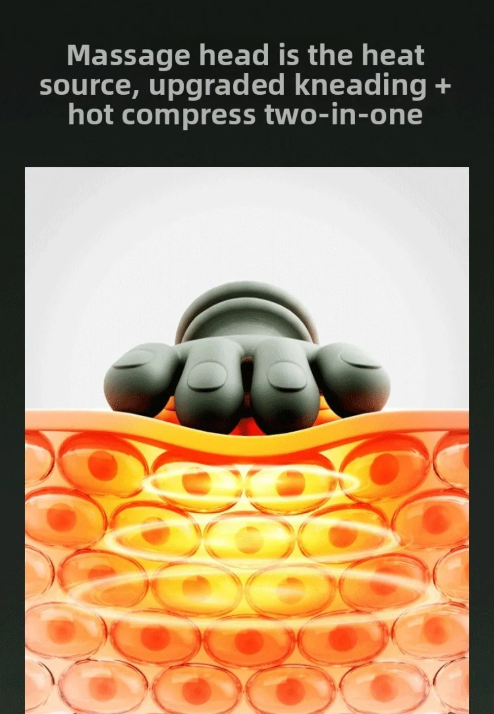 Shoulder and Neck Massager Multifunctional Home Cervical Massager Heating Kneading Massage Shawl