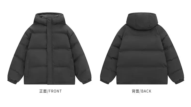 Winter Parkas Women 2024 New in Casual Solid Loose Thick Warm Jackets Hood Coats Female Down Outerwears Chaquetas Parkas Mujer