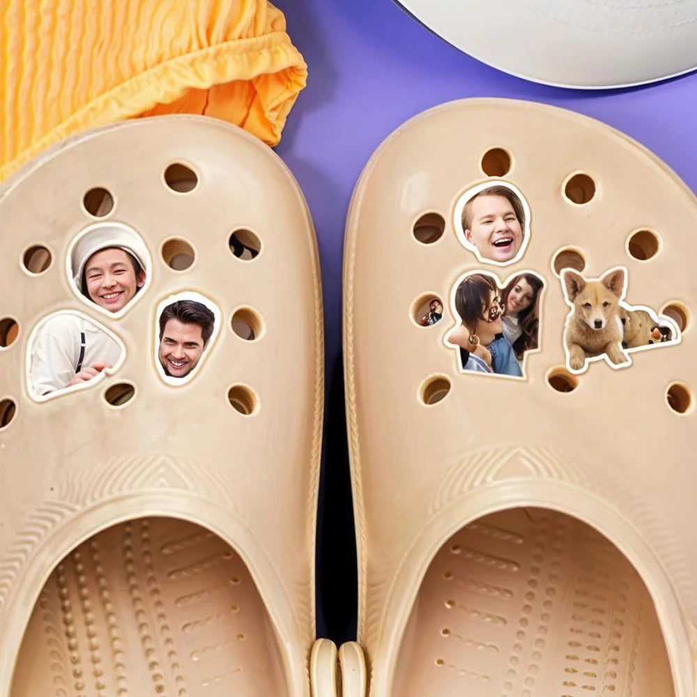 1 piece of custom Crocs decoration - personalized custom picture design, suitable for daily use and as a lovely gift