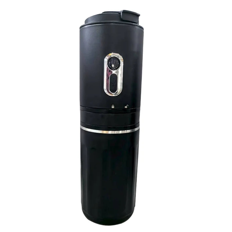 Portable Electric Capsule Grinding Coffee Maker Espresso Coffee Maker Travel and Car  Hand Punch Outdoor Portable Coffee