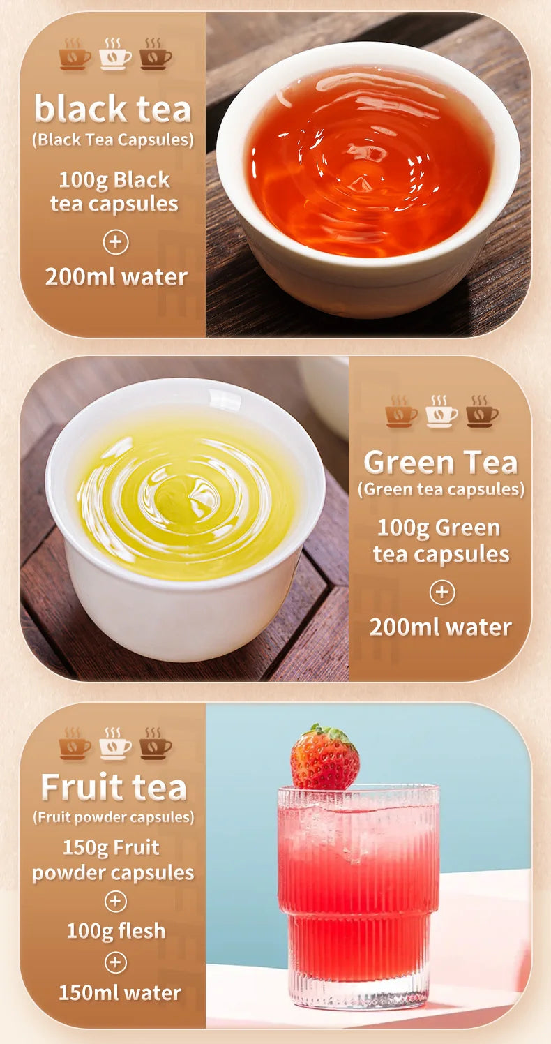 Portable Coffee Machine Coffee Maker Electric Capsule Ground Coffee Brewer Fit For Coffee Powder and Coffee Capsul Suitable