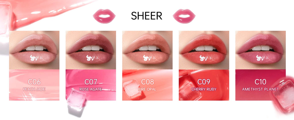 CATKIN Lip Essence Lipstick Lip Glaze Mirror Water Gloss Lip Gloss Moisturizing Glass Dudu Lip Lotion Lip Gloss 3.5g