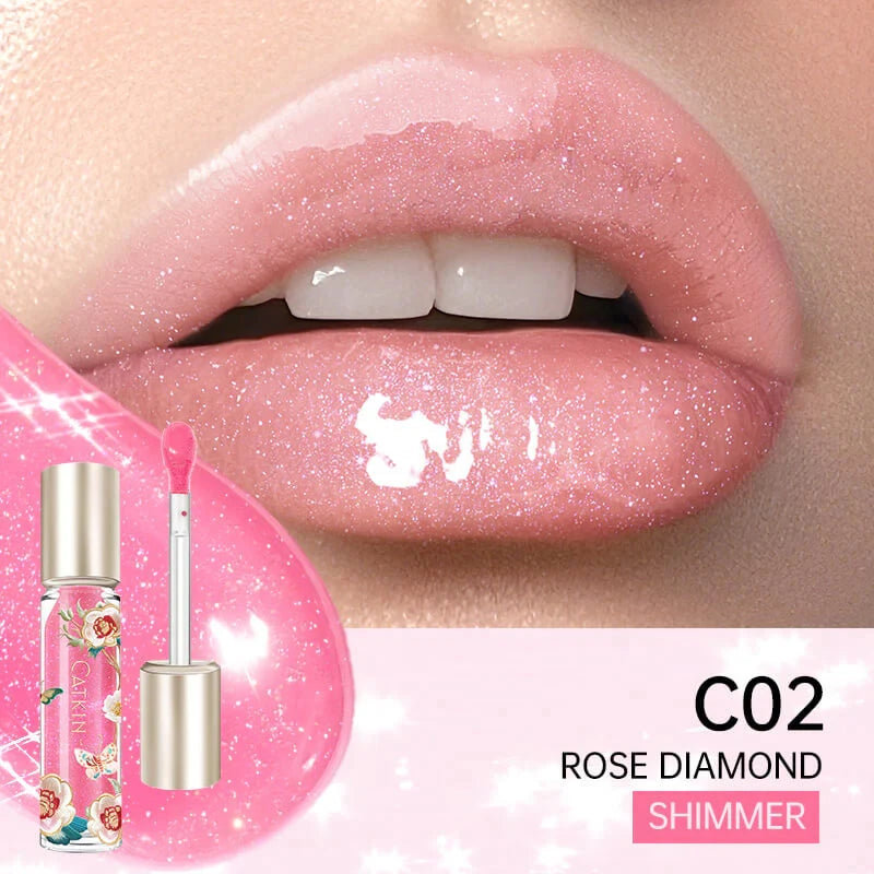 CATKIN Lip Essence Lipstick Lip Glaze Mirror Water Gloss Lip Gloss Moisturizing Glass Dudu Lip Lotion Lip Gloss 3.5g