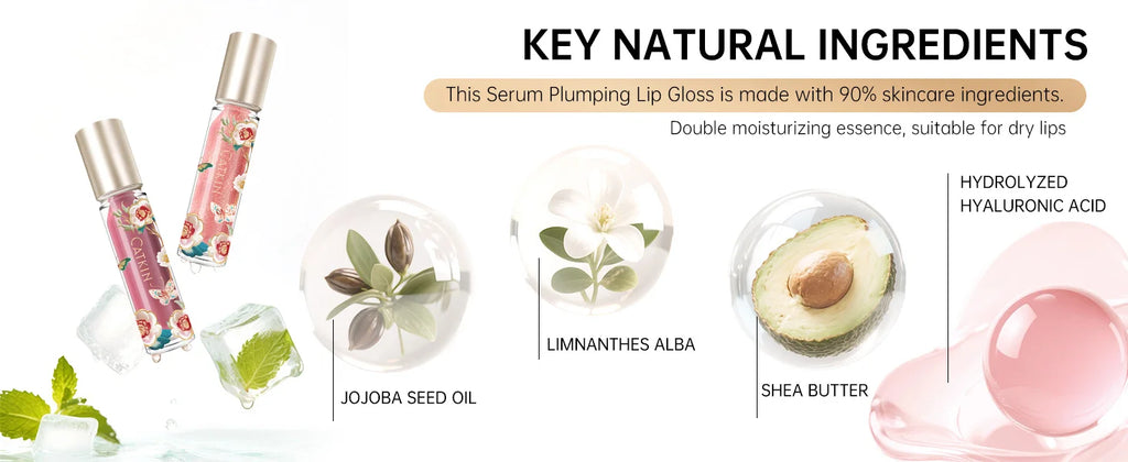 CATKIN Lip Essence Lipstick Lip Glaze Mirror Water Gloss Lip Gloss Moisturizing Glass Dudu Lip Lotion Lip Gloss 3.5g