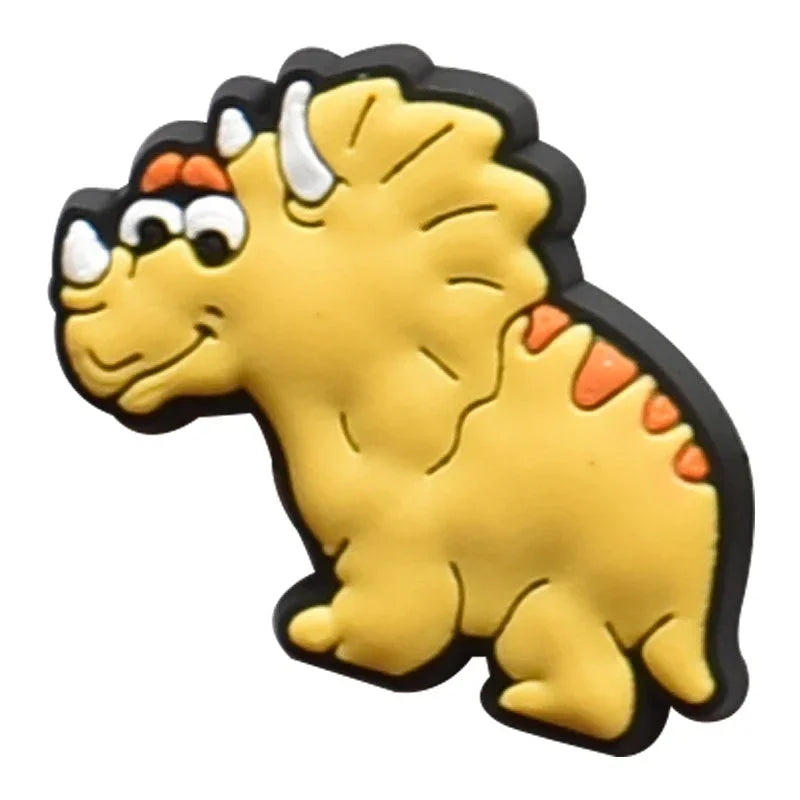 Shoe Charms for Crocs Accessories
 Allosaurus Shoes Charm for Croc Decorations Pins Men Accessory Jeans Woman Clogs Clips Badges