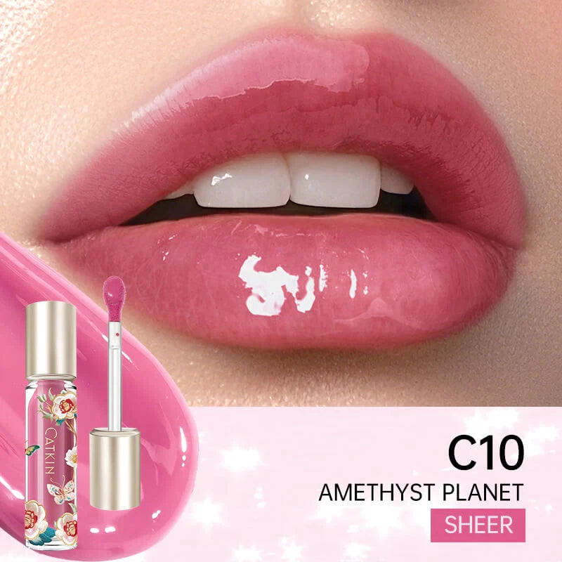 CATKIN Lip Essence Lipstick Lip Glaze Mirror Water Gloss Lip Gloss Moisturizing Glass Dudu Lip Lotion Lip Gloss 3.5g