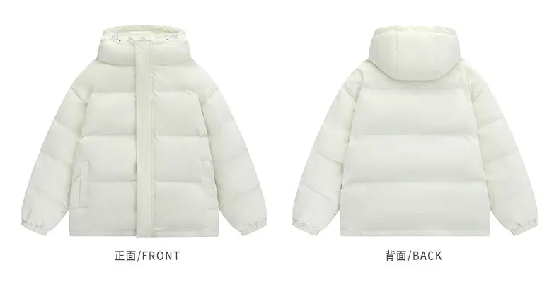 Winter Parkas Women 2024 New in Casual Solid Loose Thick Warm Jackets Hood Coats Female Down Outerwears Chaquetas Parkas Mujer