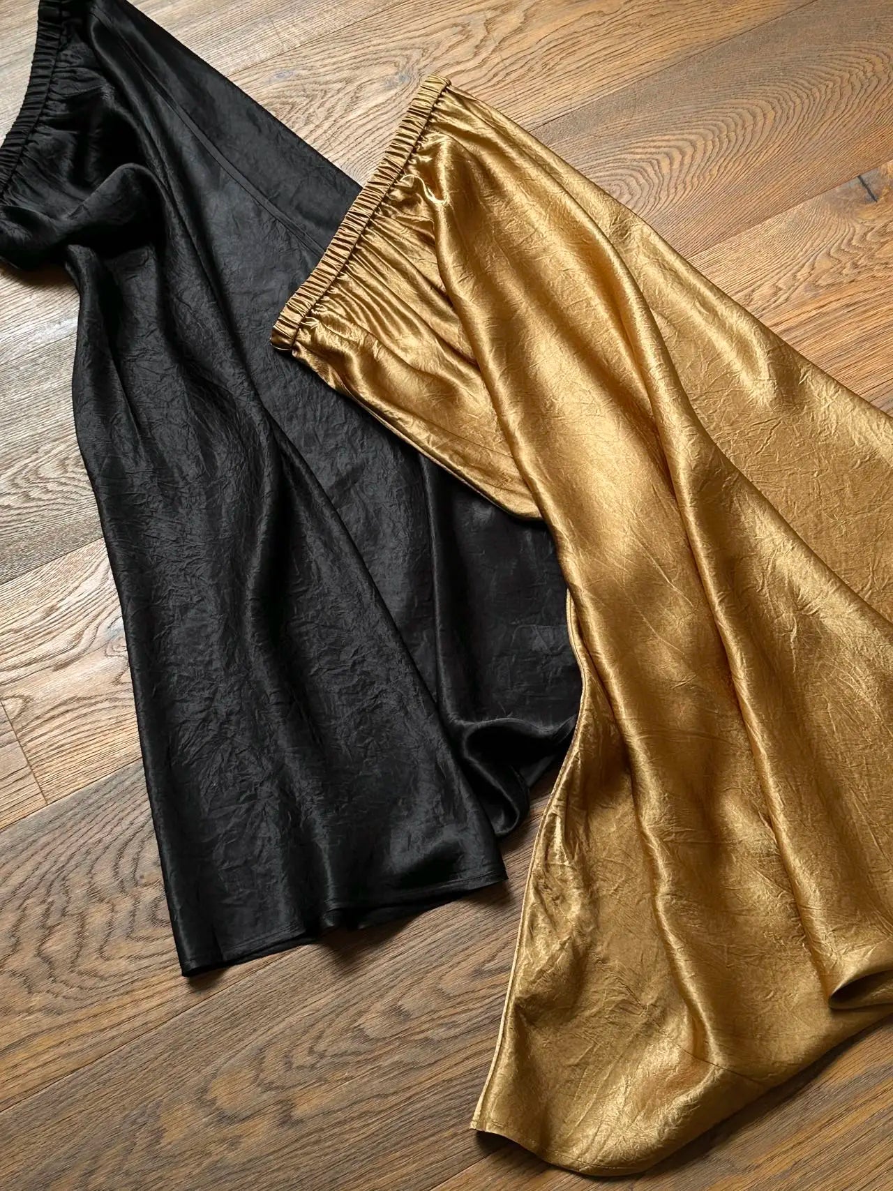 L2502 Chinese Style Long Skirts For Women Luxury Show Wears Party Skirts For Women Elegant Satin Skirt Office Lady Clothing