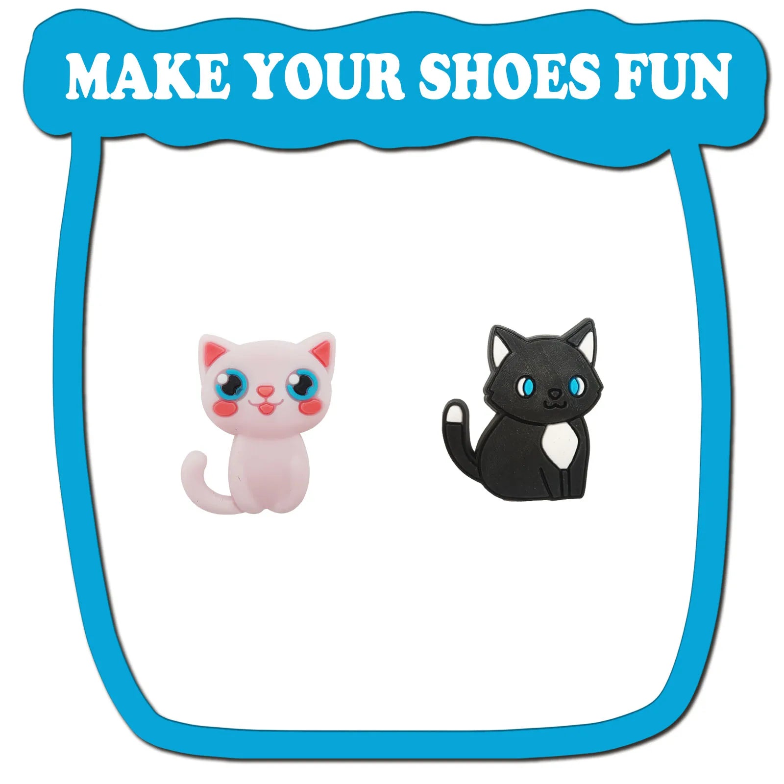 Shoe Charms For Crocs Shoe Decoration 8Pcs Cute Cat Premium Quality Popular Charms Accessories Great Gift For Teens Men Women