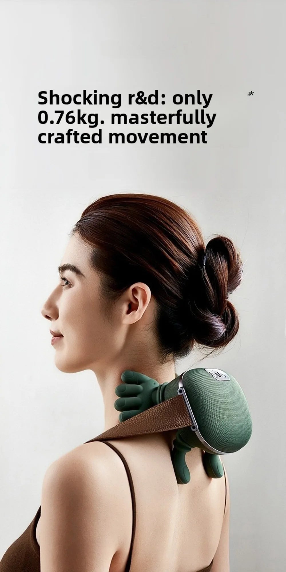 Shoulder and Neck Massager Multifunctional Home Cervical Massager Heating Kneading Massage Shawl