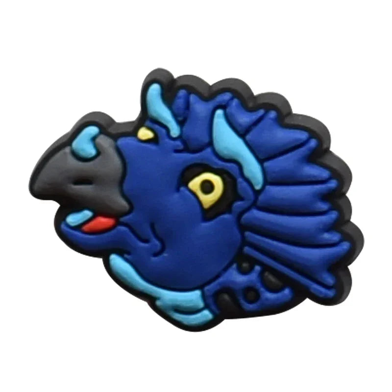 Shoe Charms for Crocs Accessories
 Allosaurus Shoes Charm for Croc Decorations Pins Men Accessory Jeans Woman Clogs Clips Badges