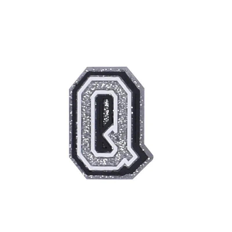 Shoe Charms for Crocs Accessories A B C Letter Shoes Charm for Croc Decorations Pins Men Accessory Jeans Woman Clogs Clips