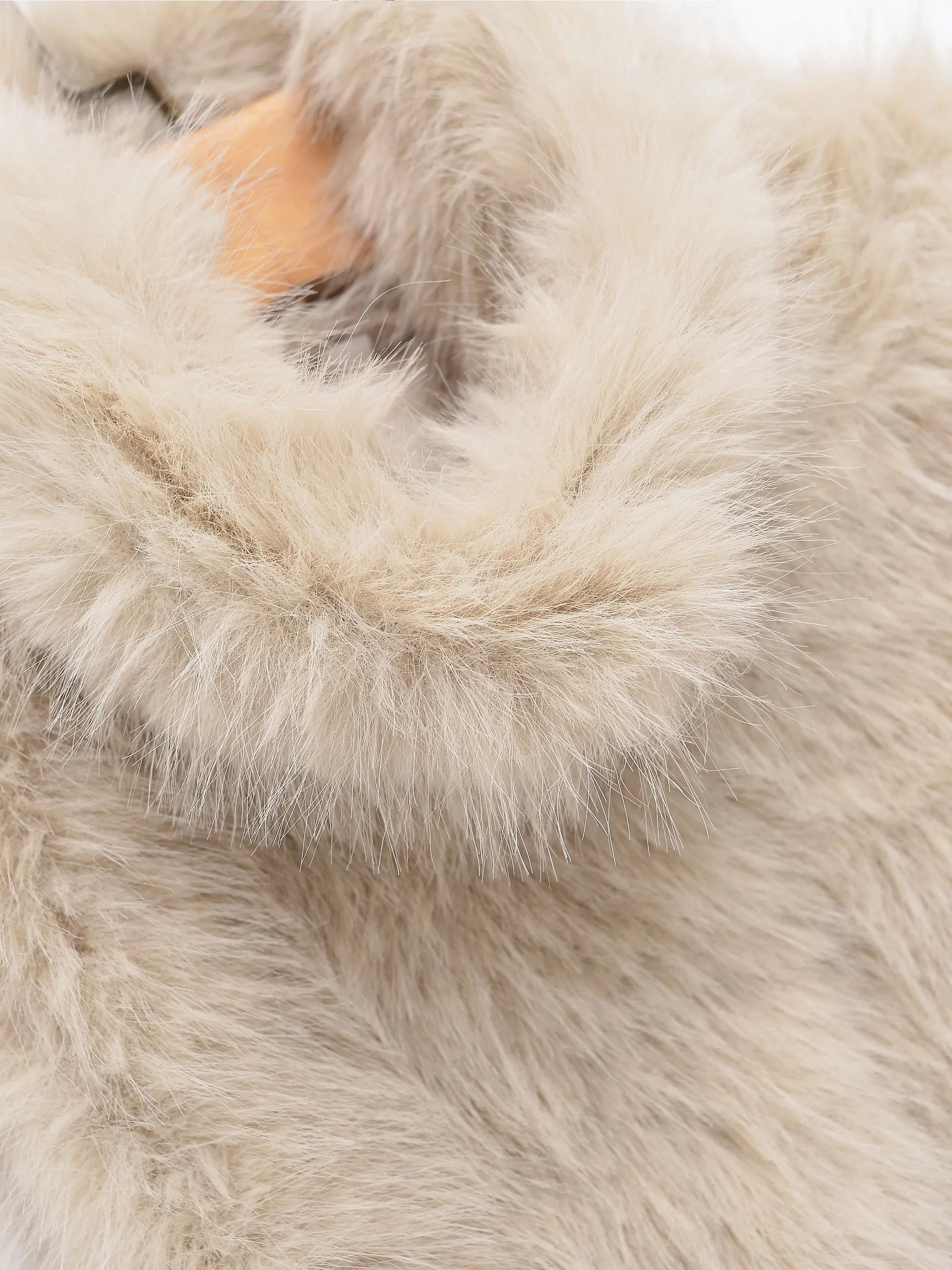 HH Women Elegant Solid Faux Fur Waistcoats Turtleneck Sleeveless Vest Coat Autumn Winter Fashion Hight Street Lady Outfit