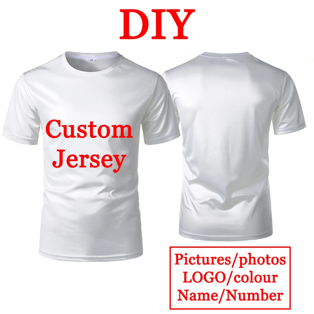 DIY T-shirt Polyester Fiber Material Clothing Style Customization Private Customization