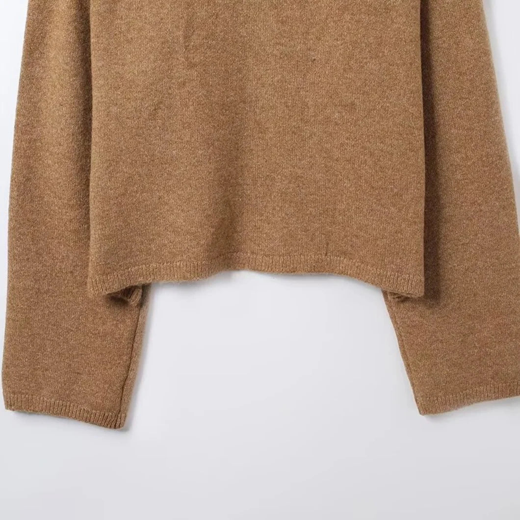 Autumn O-Neck Long Sleeve Loose Pullover Knitted Tops Women Soft Elegant Fashion Sweater Female Casual Wear 2025 New