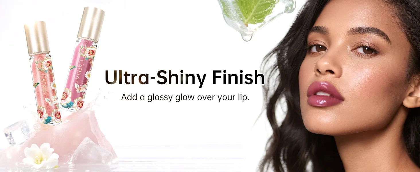 CATKIN Lip Essence Lipstick Lip Glaze Mirror Water Gloss Lip Gloss Moisturizing Glass Dudu Lip Lotion Lip Gloss 3.5g