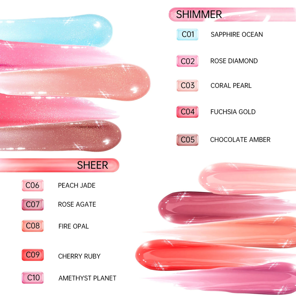 CATKIN Lip Essence Lipstick Lip Glaze Mirror Water Gloss Lip Gloss Moisturizing Glass Dudu Lip Lotion Lip Gloss 3.5g